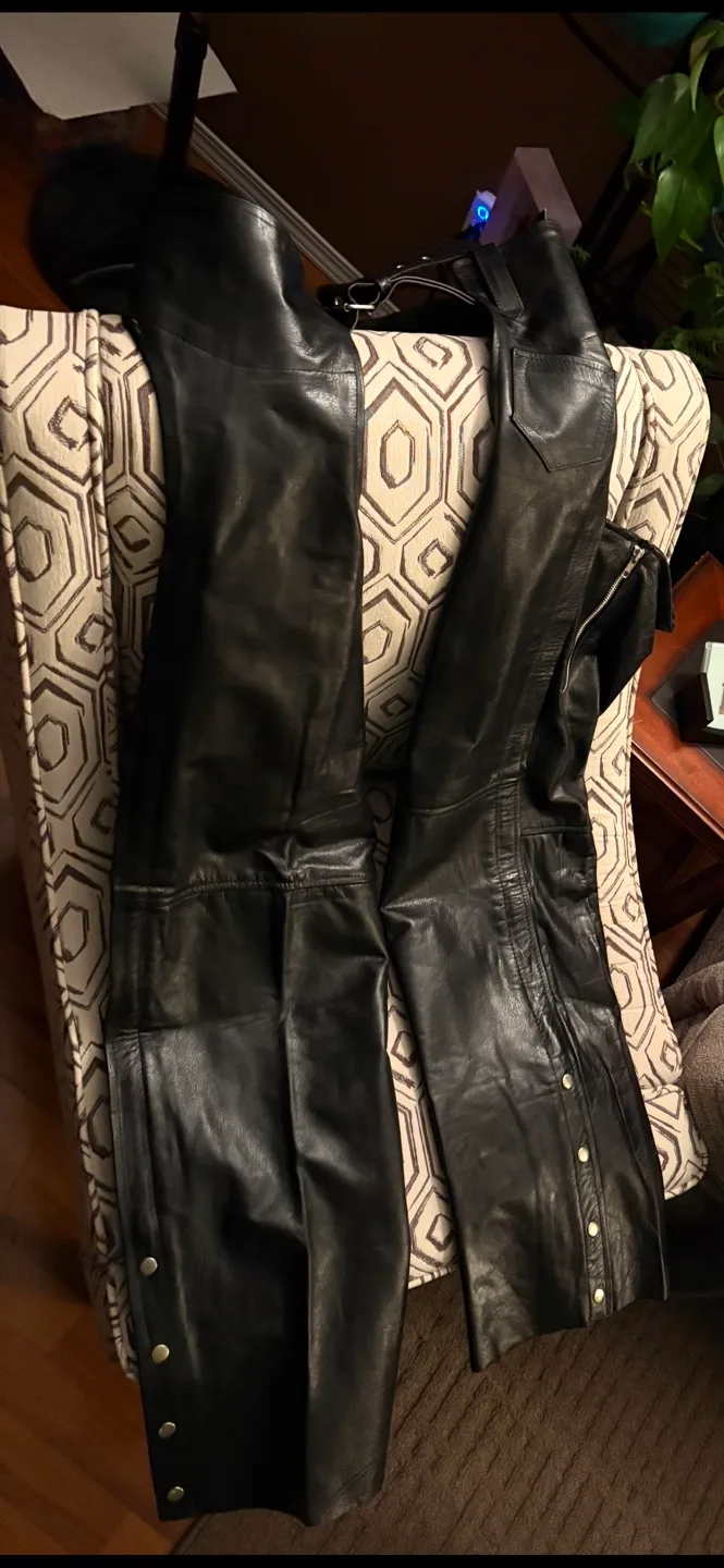 Leather Chaps (Brand New w/Tags) thumbnail