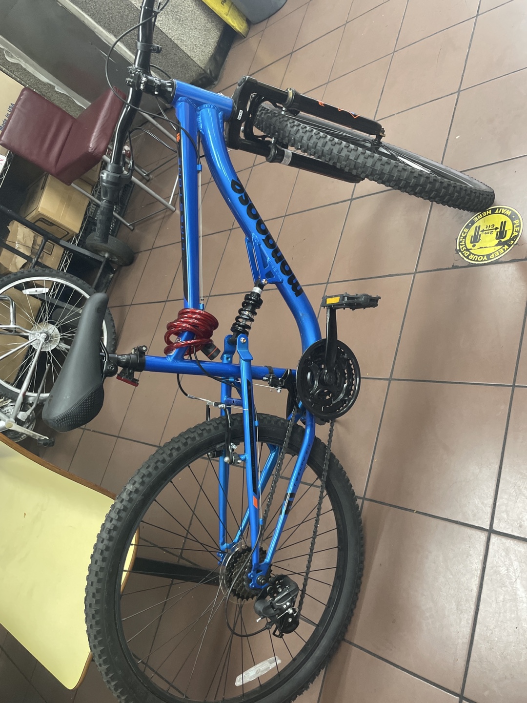 Mongoose Mountain Bike - Blue