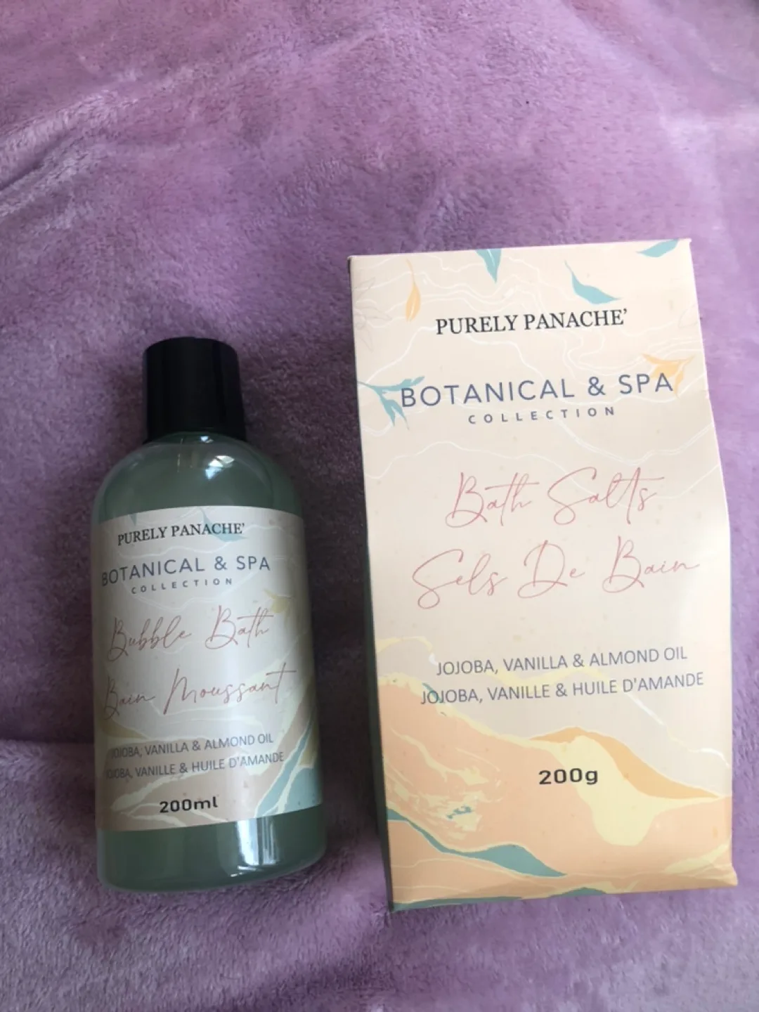 Bath salt and bubble bath set thumbnail