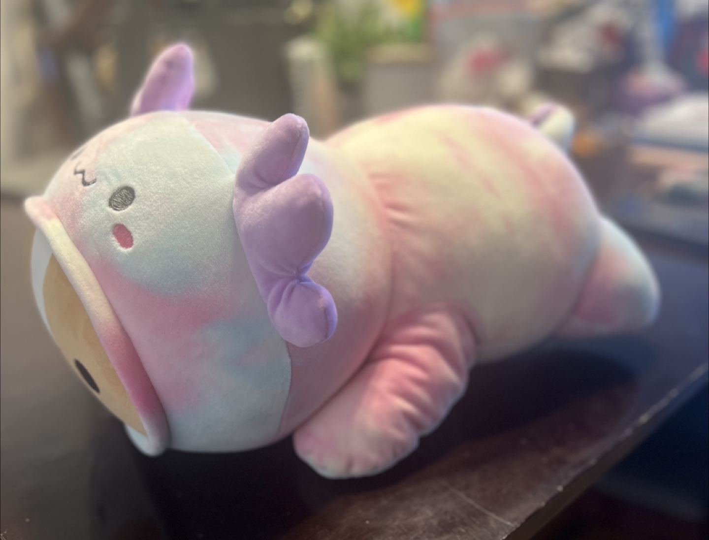 SQUISHMALLOW Plush - Puppy Axolotl Tie-Dye Design - photo 2