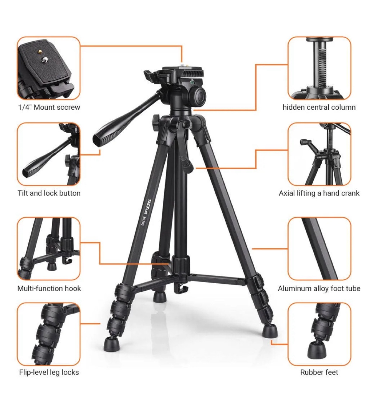 Tripod Tacklife Brand (60” ht) - photo 4