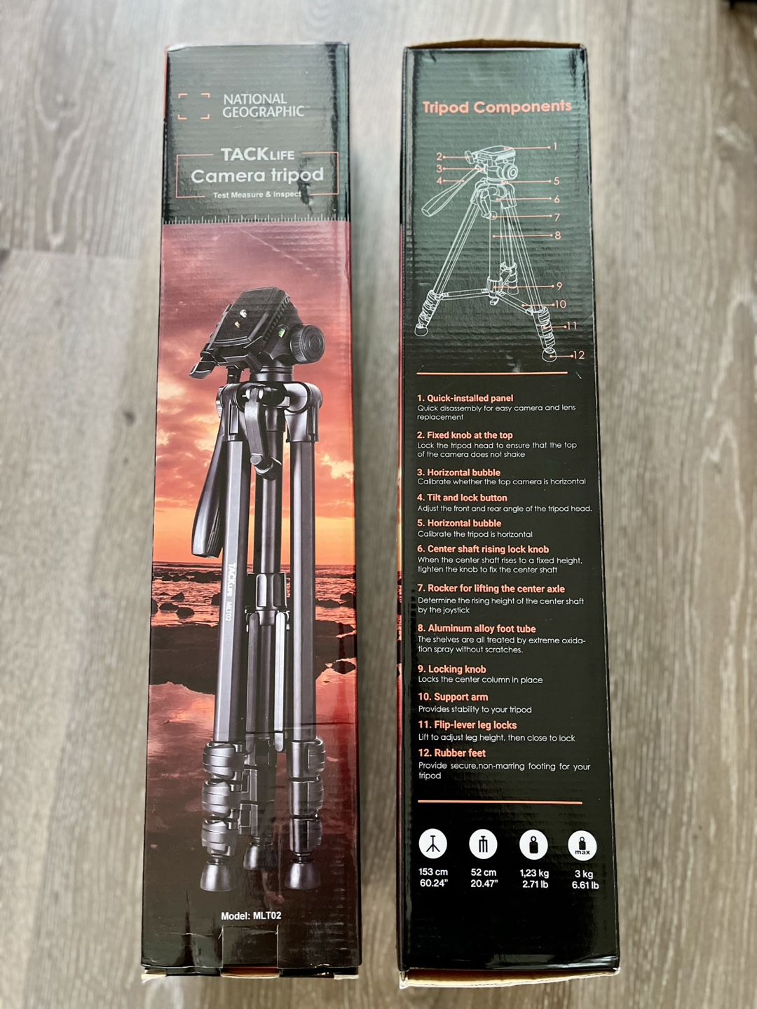Tripod Tacklife Brand (60” ht)