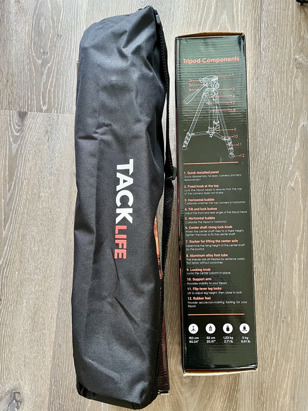 Tripod Tacklife Brand (60” ht) - photo 2