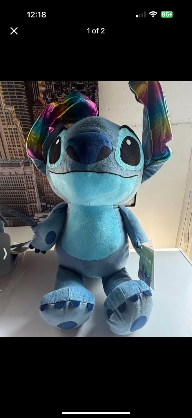 Disney Stitch Plush 32” thumbnail