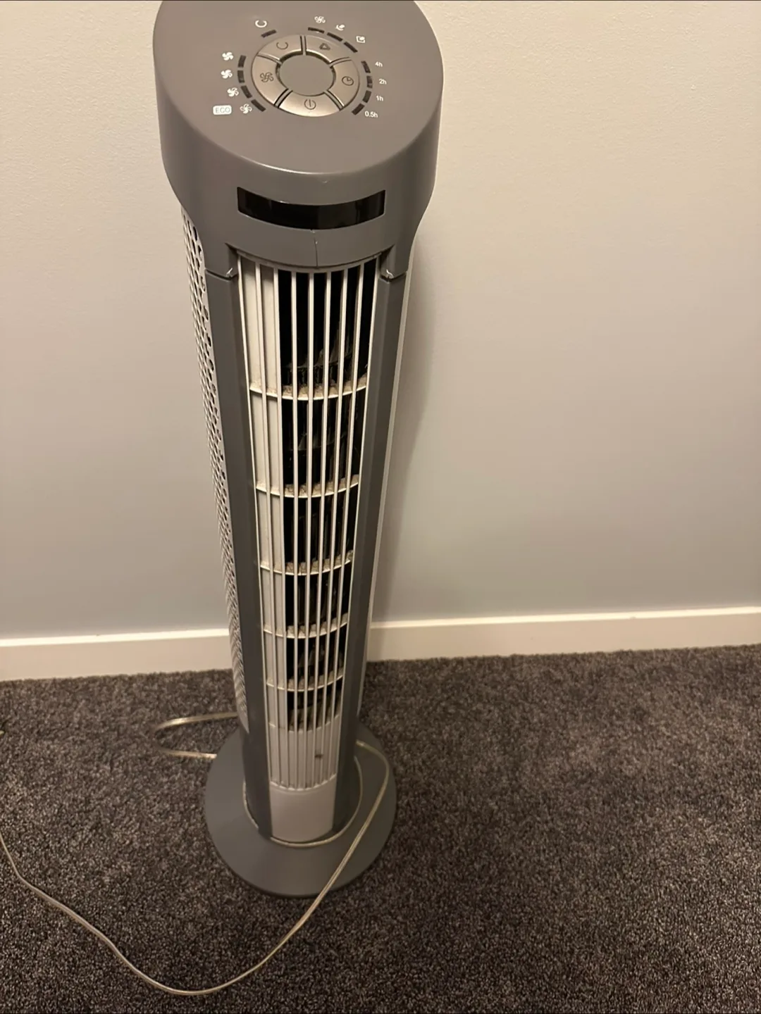Tower Fan - Grey thumbnail