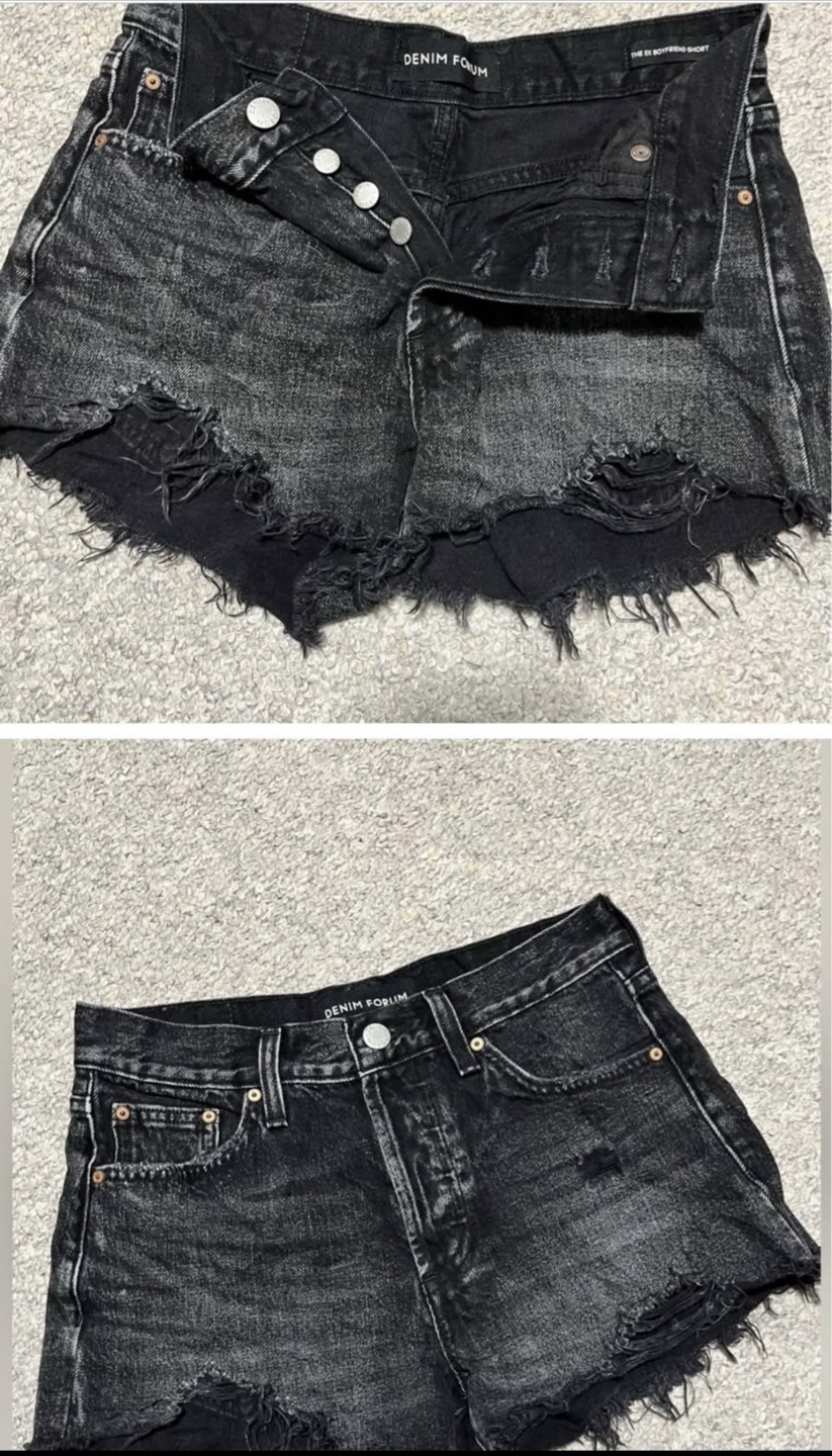Aritzia denim forum ex boy friend short size 23 but fit 24