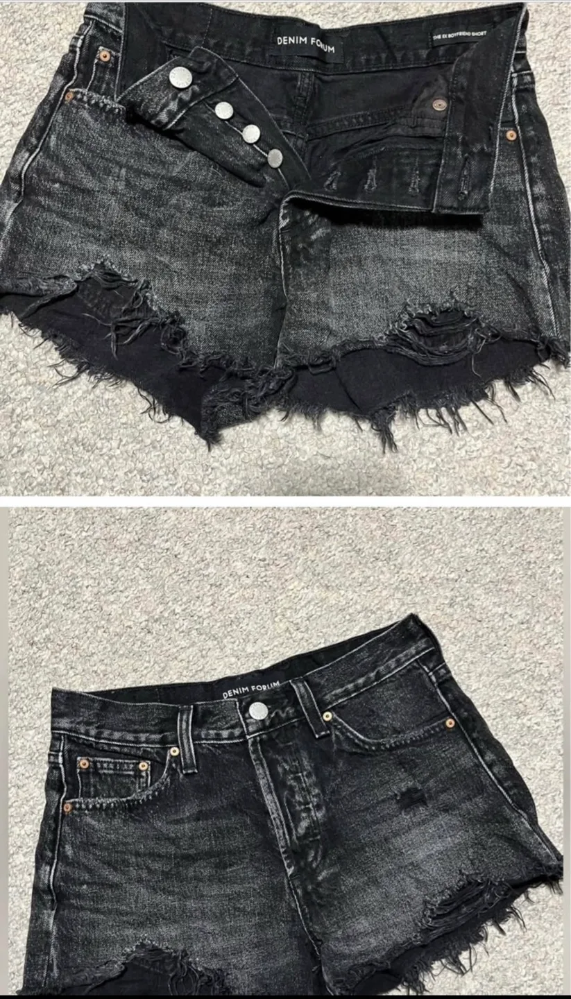 Aritzia denim forum ex boy friend short size 23 but fit 24 thumbnail