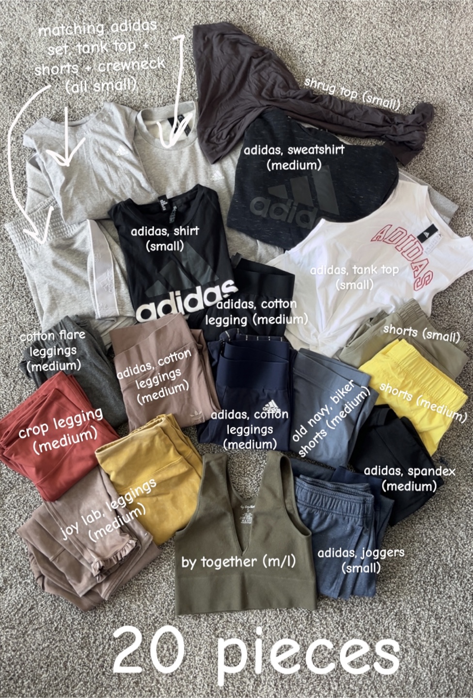 20 Piece Women’s Work Out Bundle!