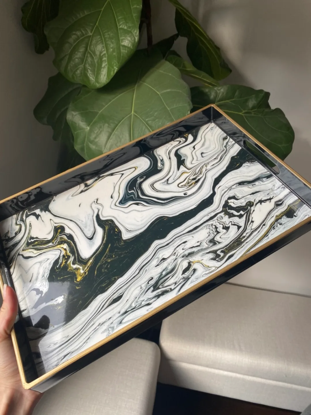 Marble Pattern Tray thumbnail