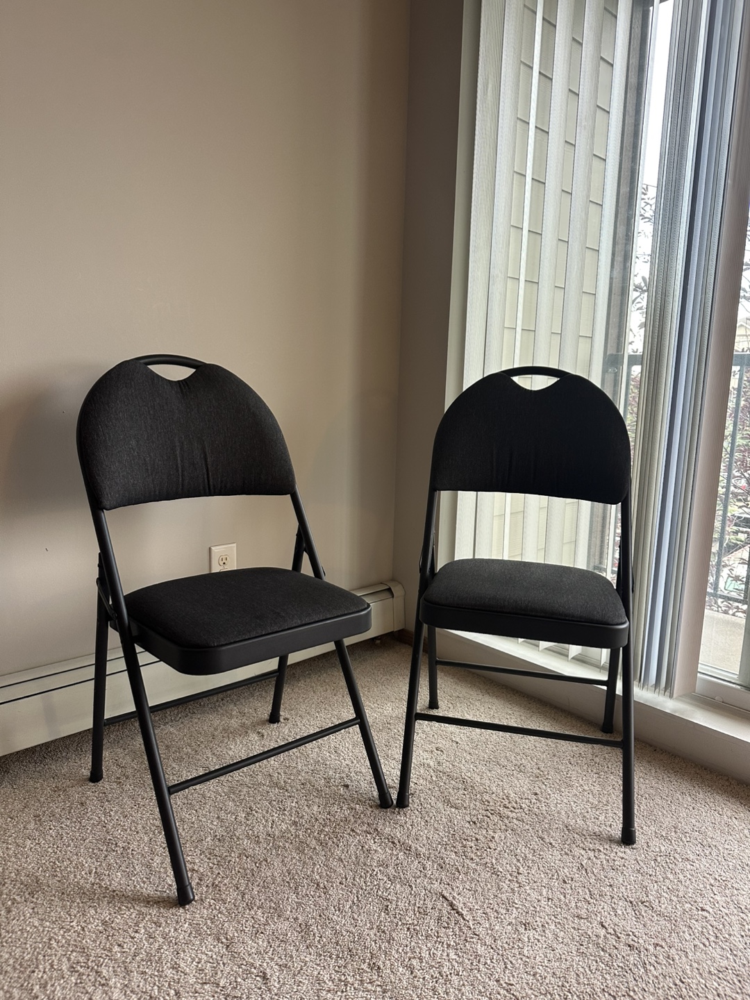 Black Folding Chair