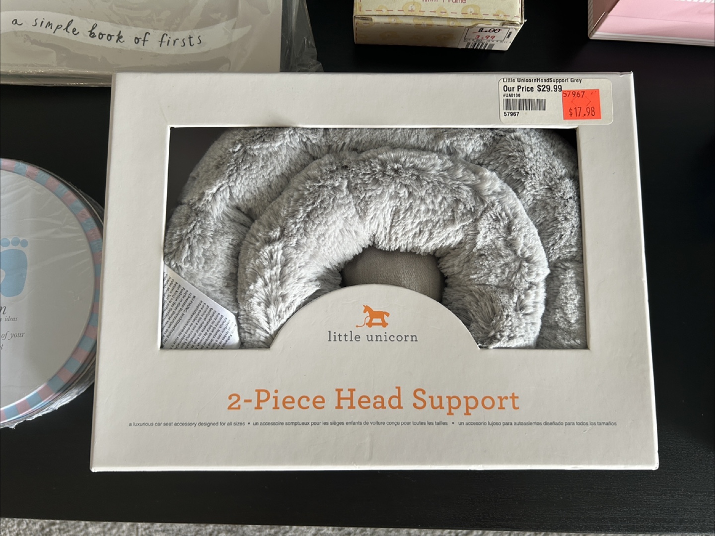 Little Unicorn 2-Piece Head Support - NEW - photo 3