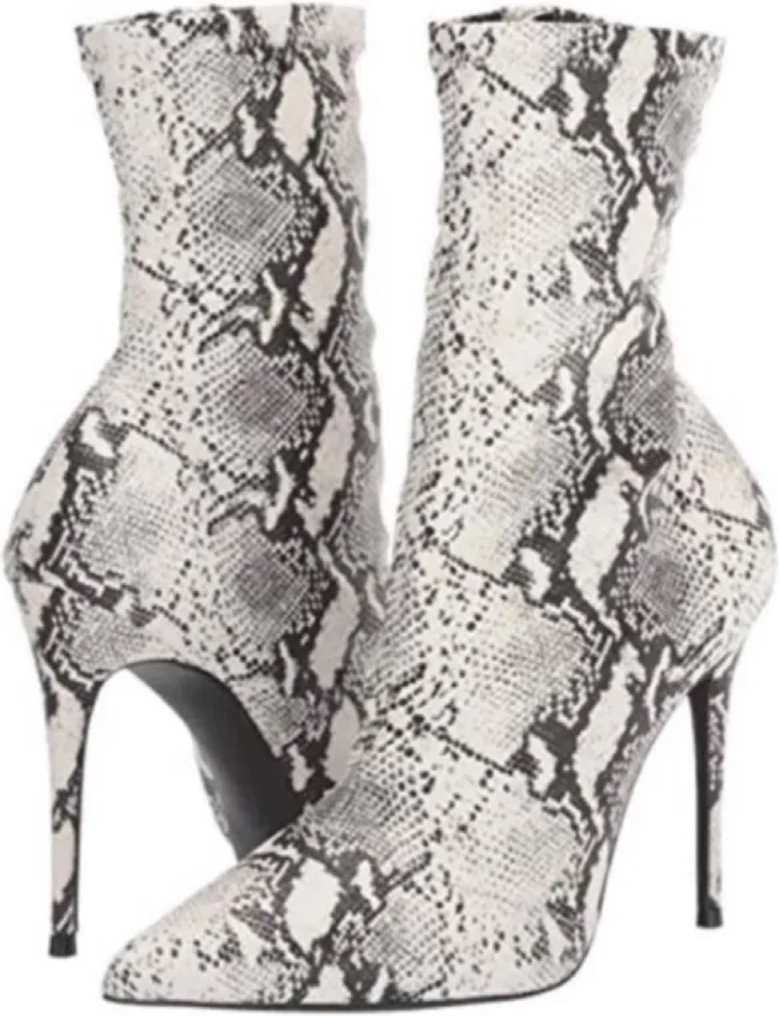 Steve Madden Snakeskin Booties Size 7.5 - photo 2