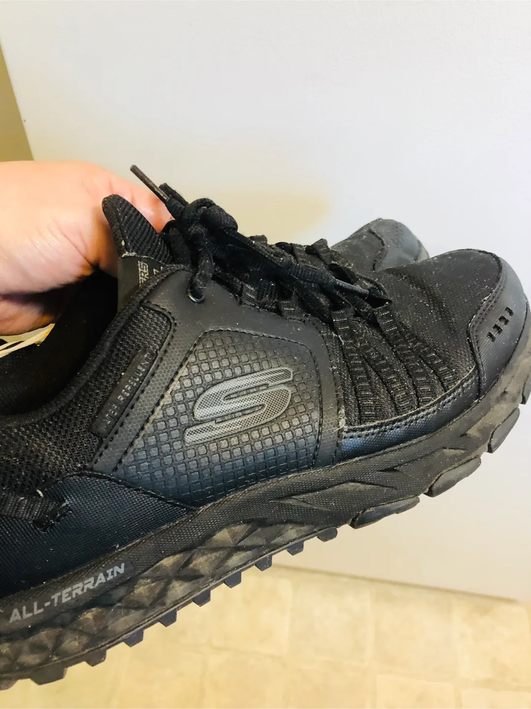 Skechers All-Terrain Black Sneakers thumbnail