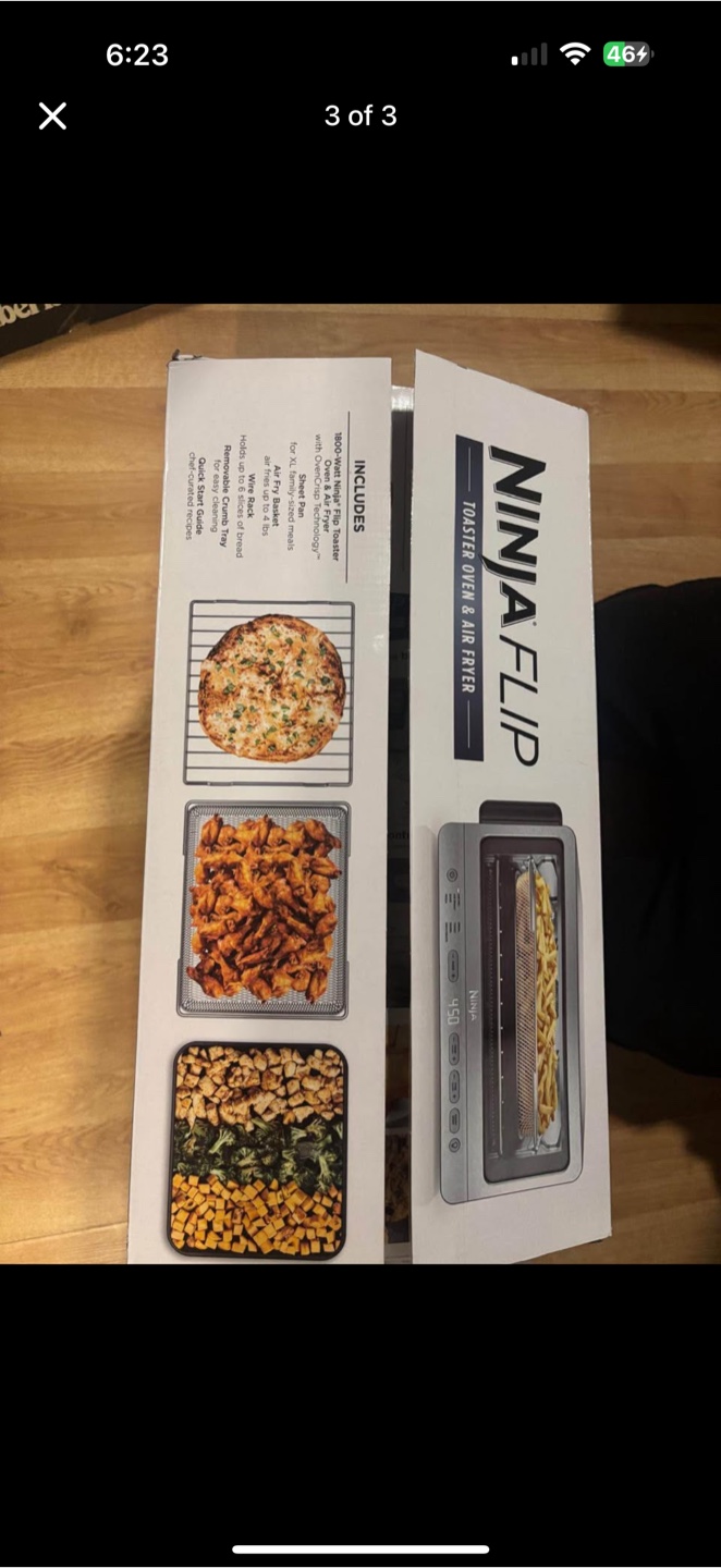 Ninja Foodi Flip Toaster Oven & Air Fryer - photo 3