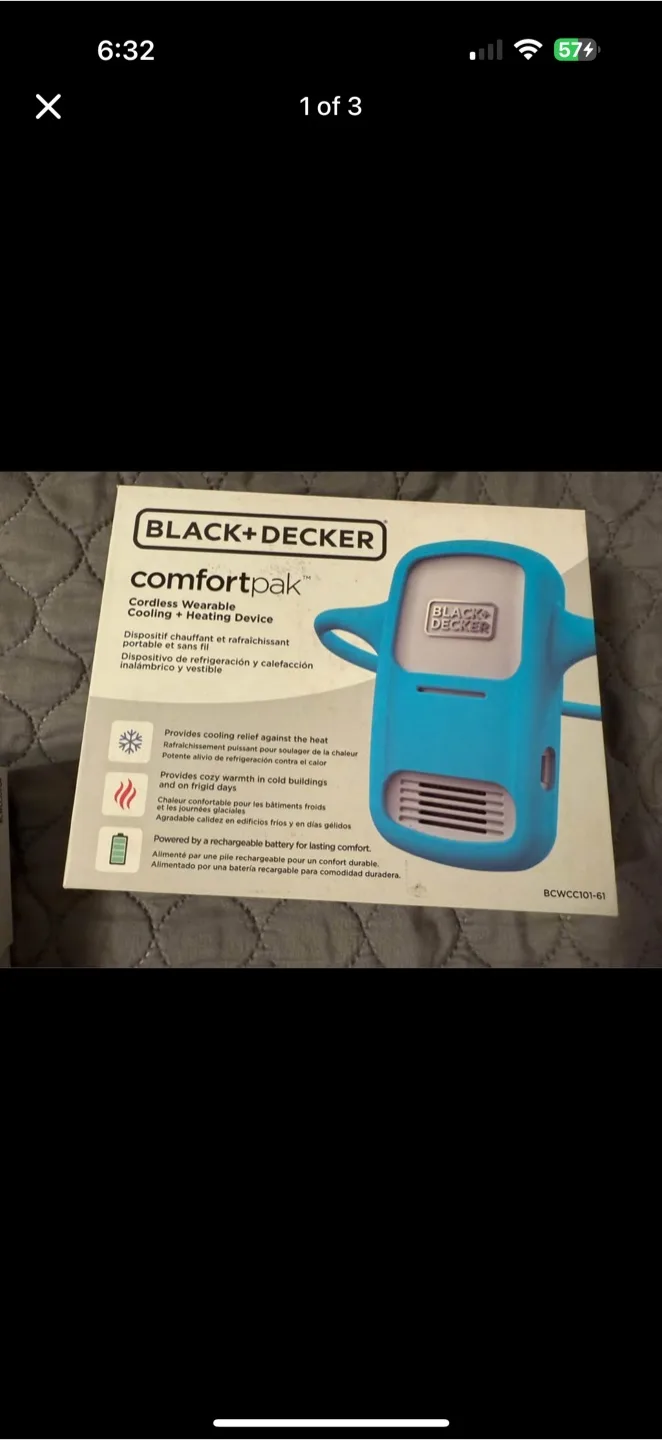 BLACK+DECKER comfortpak Cooling + Heating Device thumbnail