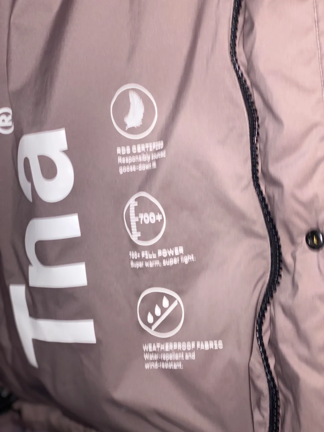 TNA R. Super Puff jacket - Size L thumbnail