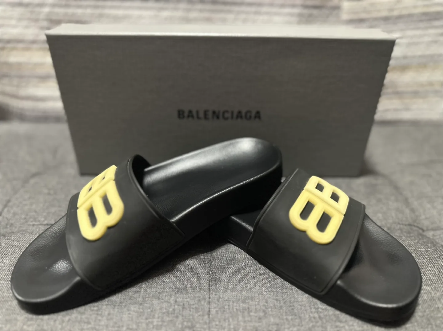 Balenciaga Pool Slides - Size 42 thumbnail