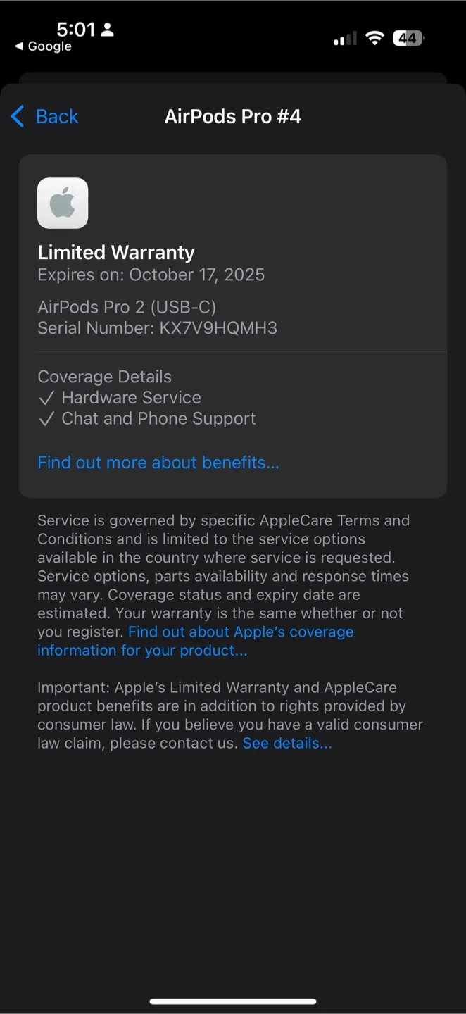 Apple AirPods Pro 2nd Generation - Like New! image indicator(9)