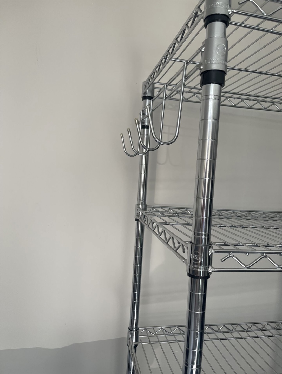 Heavy Duty Steel 6 Tier Wire Shelving Unit with 3 Baskets - photo 4