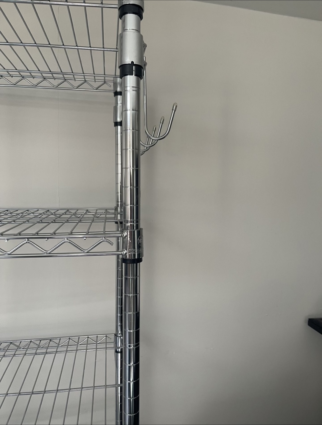 Heavy Duty Steel 6 Tier Wire Shelving Unit with 3 Baskets - photo 3