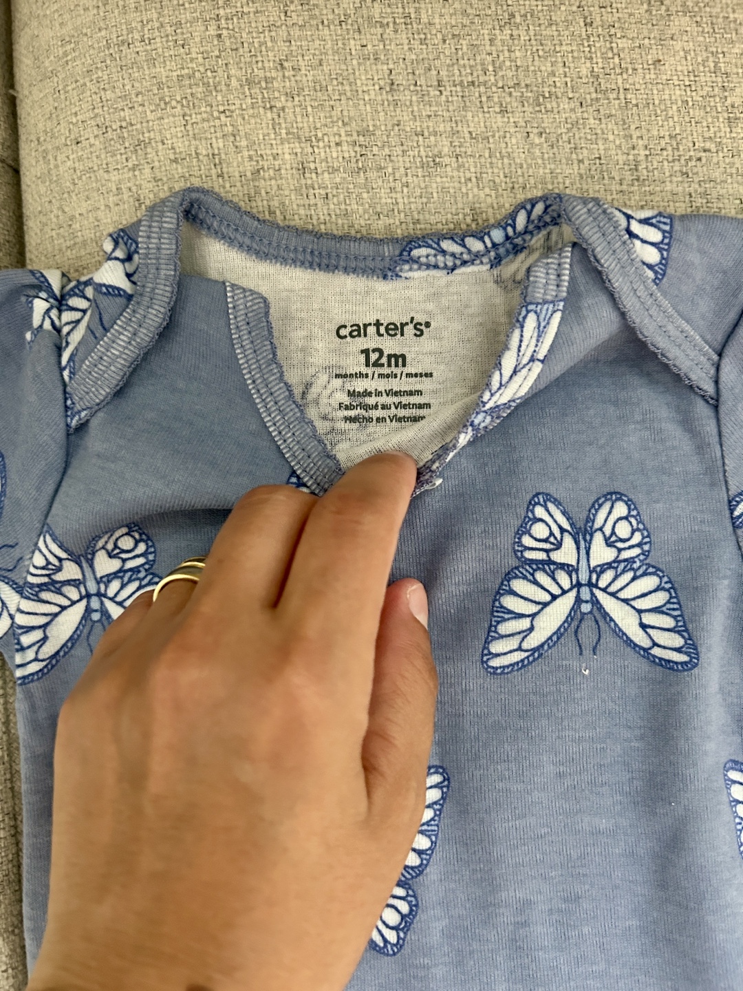 Carter's 12M Baby Bodysuits (5) - photo 4