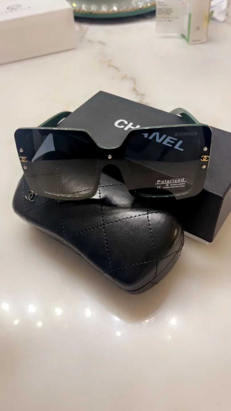 Chanel Sunglasses with Case image indicator(5)