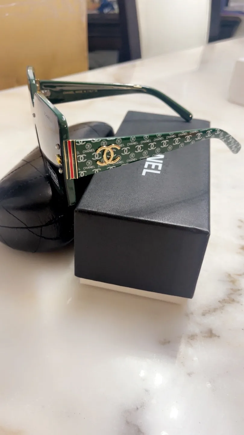 Chanel Sunglasses with Case image indicator(3)