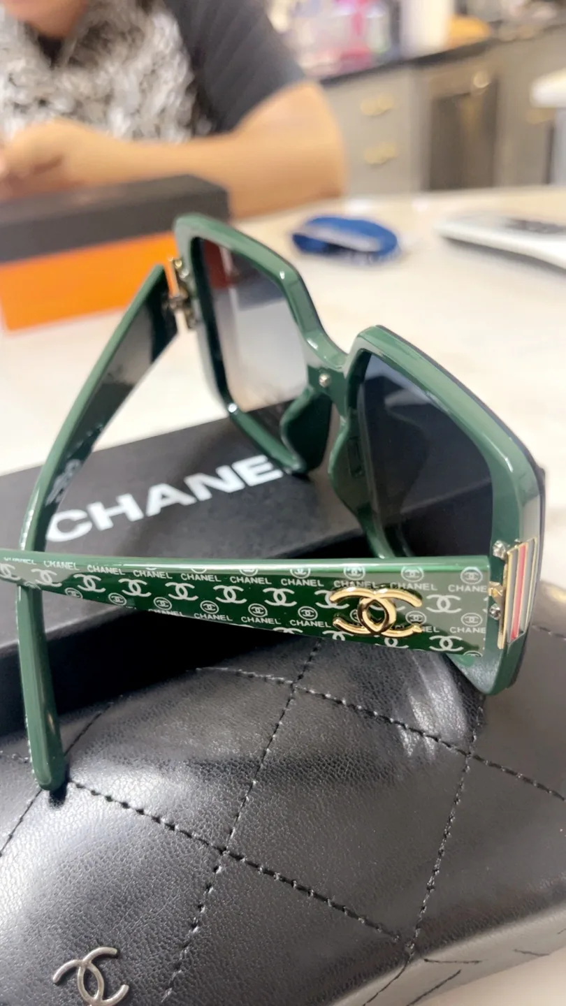 Chanel Sunglasses with Case image indicator(2)