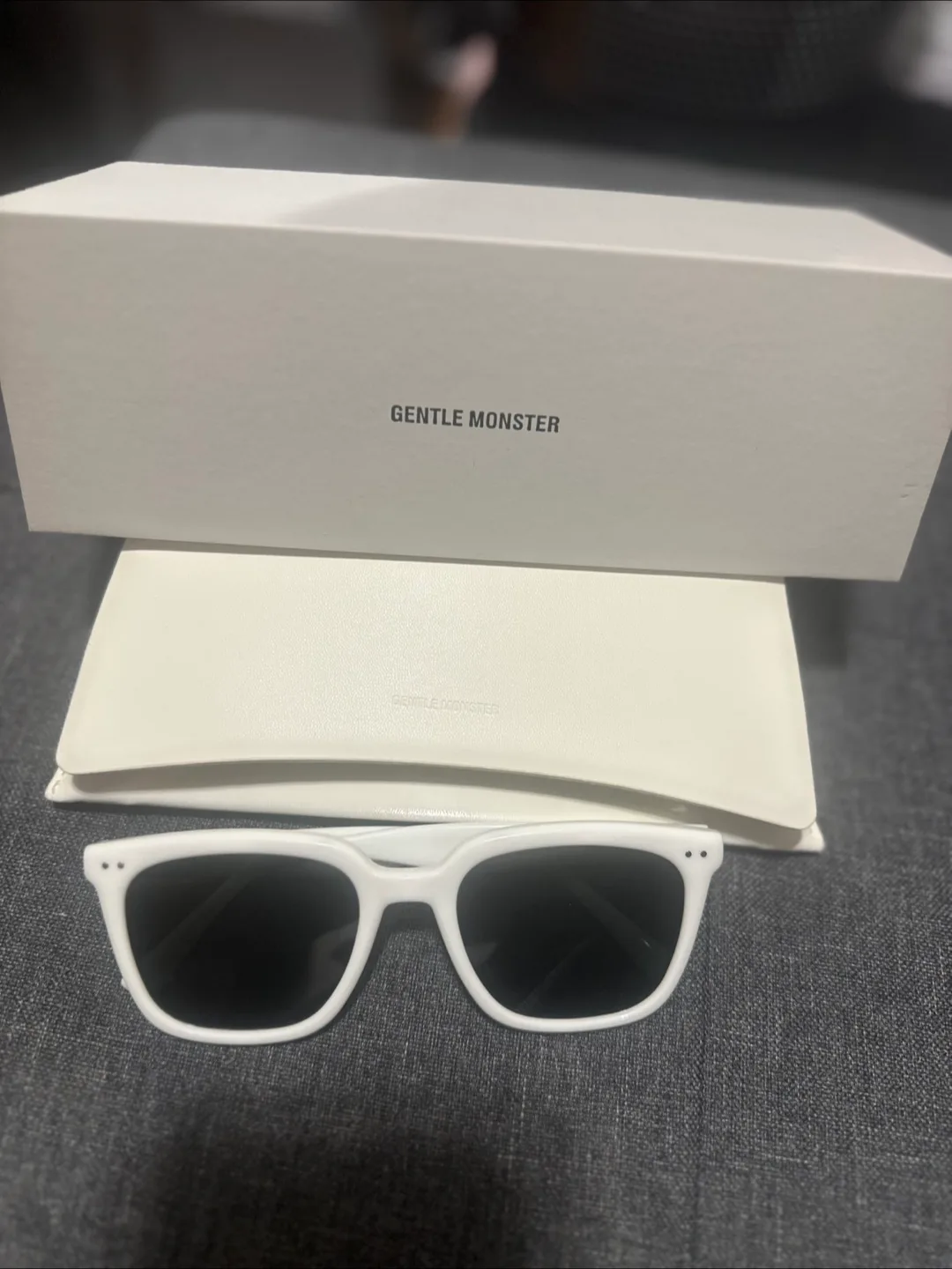 Gentle Monster Sunglasses - White thumbnail