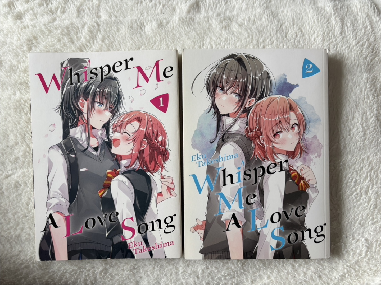 Whisper Me A Love Song Manga volume 1 and volume 2