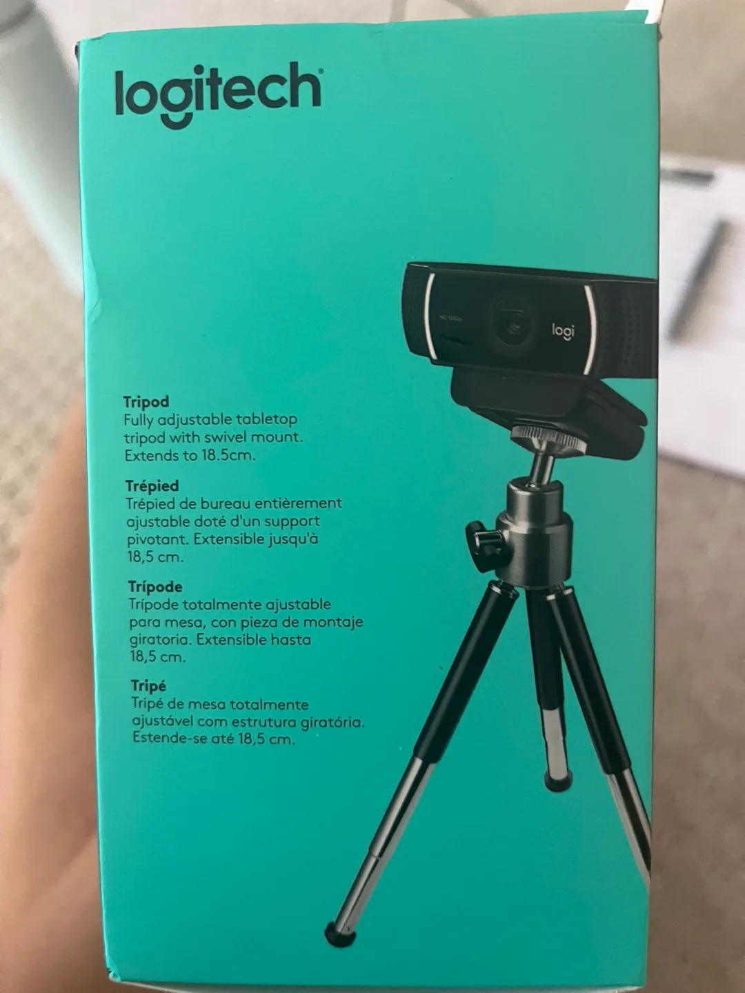 Logitech C922 Pro HD Stream Webcam - Like New! image indicator(3)