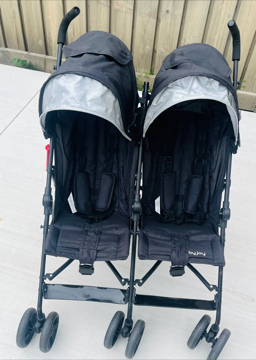 Baby Joy Twin Stroller - Black image indicator(3)