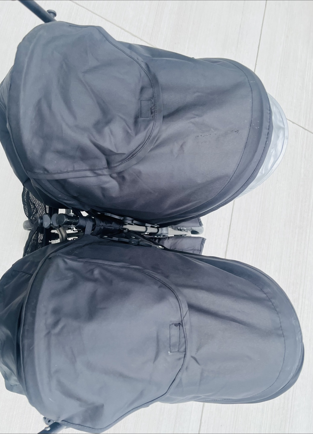 Baby Joy Twin Stroller - Black - photo 4