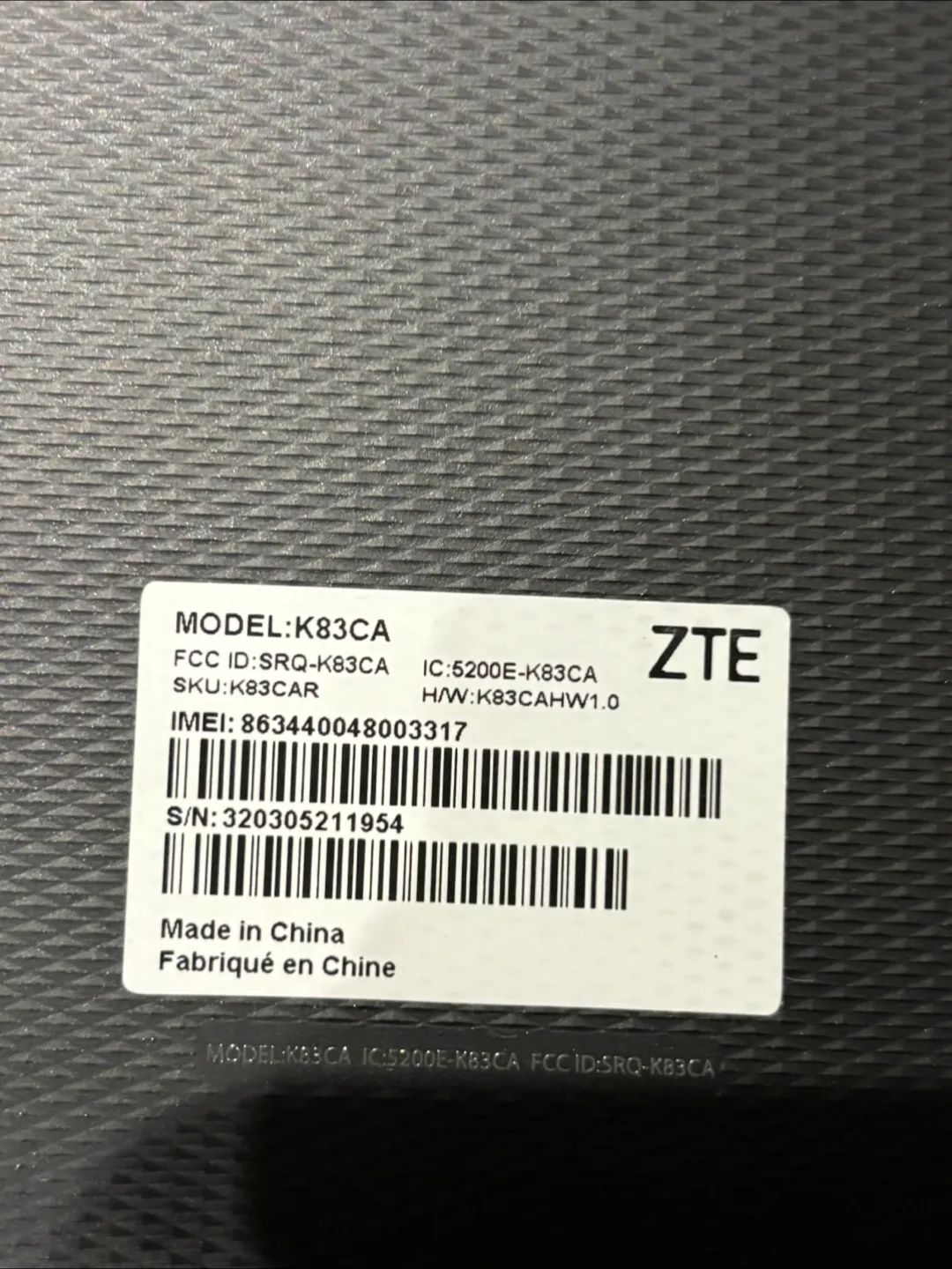 PENDING ZTE Grand X View 3 Tablet image indicator(4)