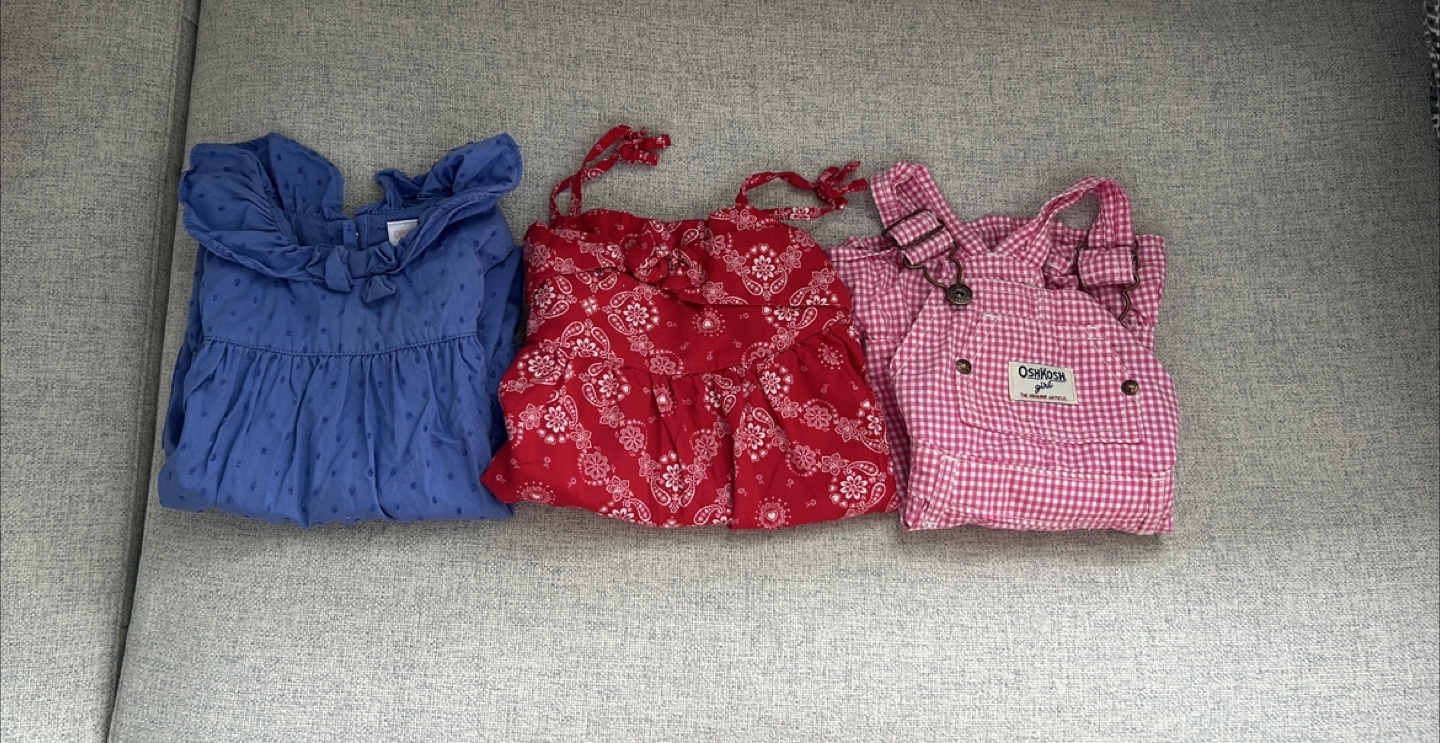 OshKosh B'gosh Baby Rompers - Set of 3 - photo 2