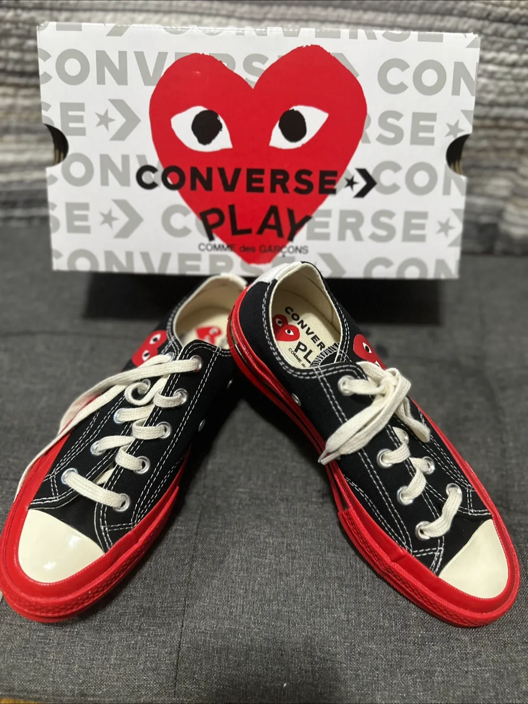 Converse x Comme des Garcons PLAY Sneakers thumbnail