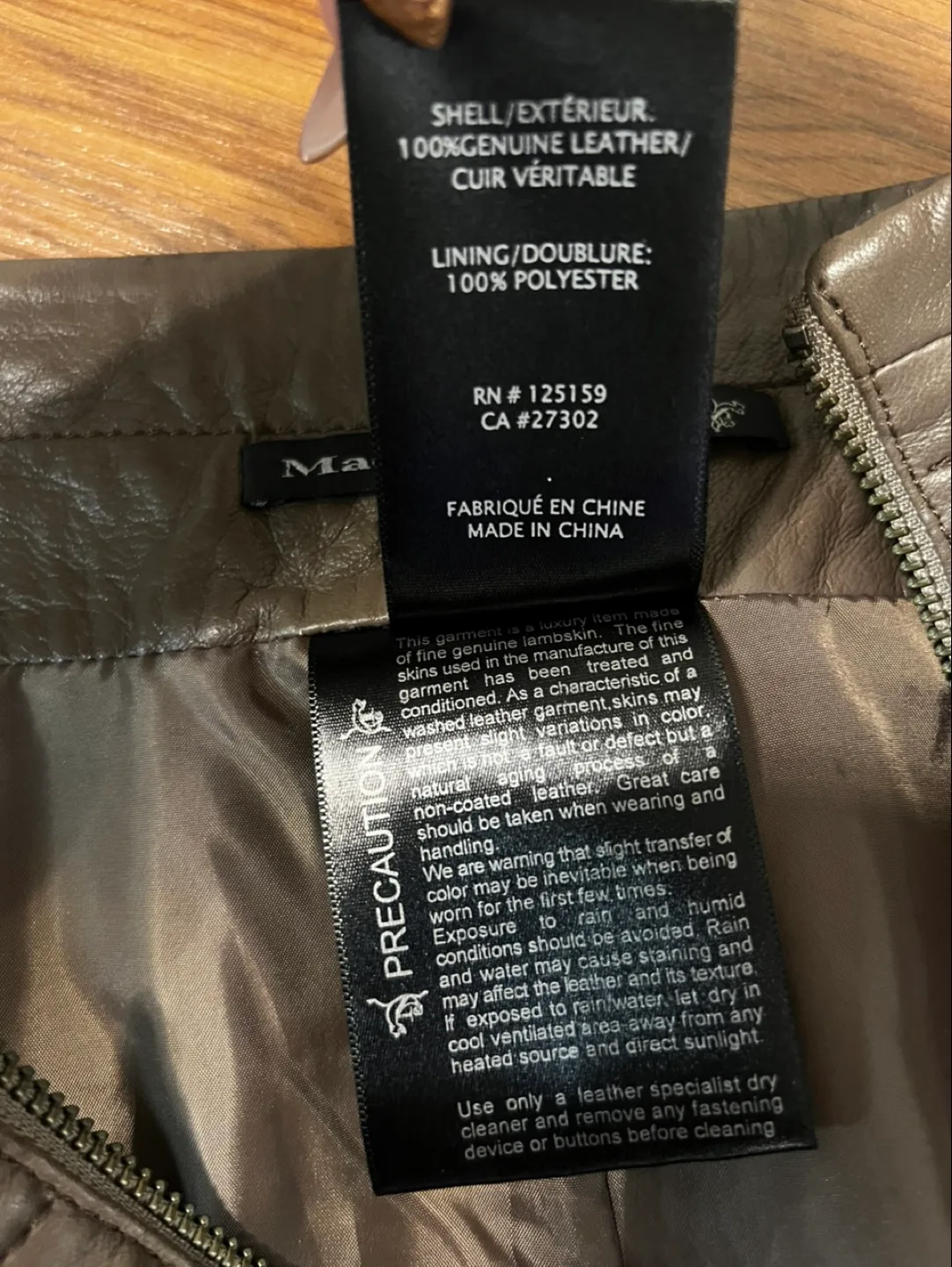 Mackage Genuine Leather Shorts, Size 8 image indicator(6)