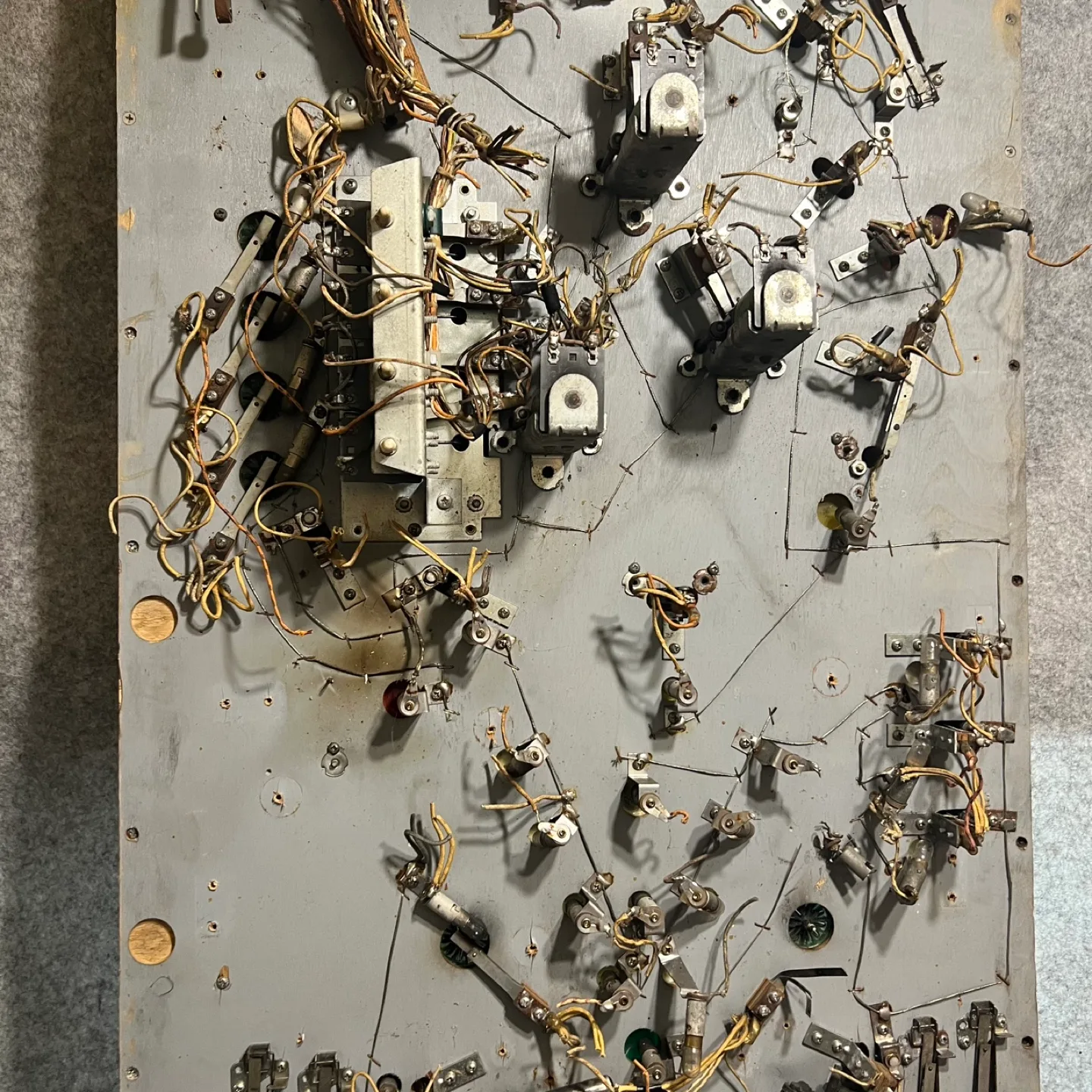 Put lights in back.  For project Vintage Bally Pinball Machine image indicator(6)