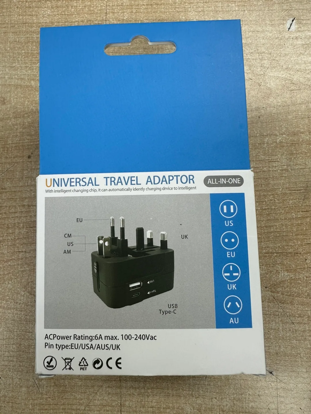Universal Travel Adaptor - All-in-One thumbnail