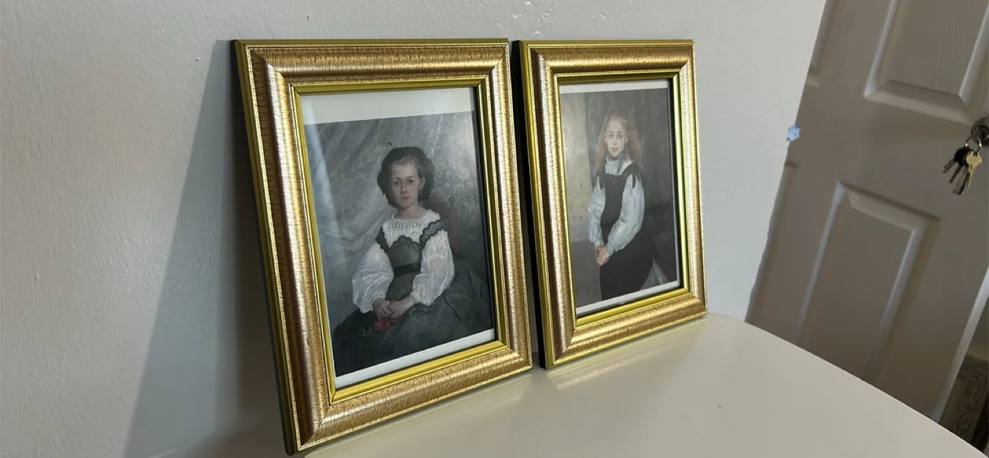Two Framed Portraits thumbnail