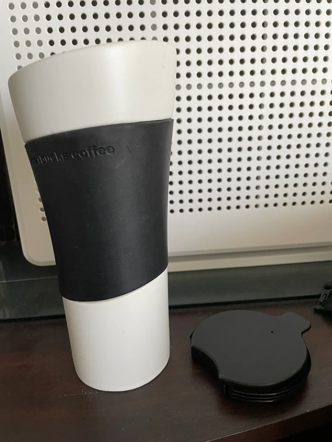 Starbucks White & Black Coffee Tumbler thumbnail