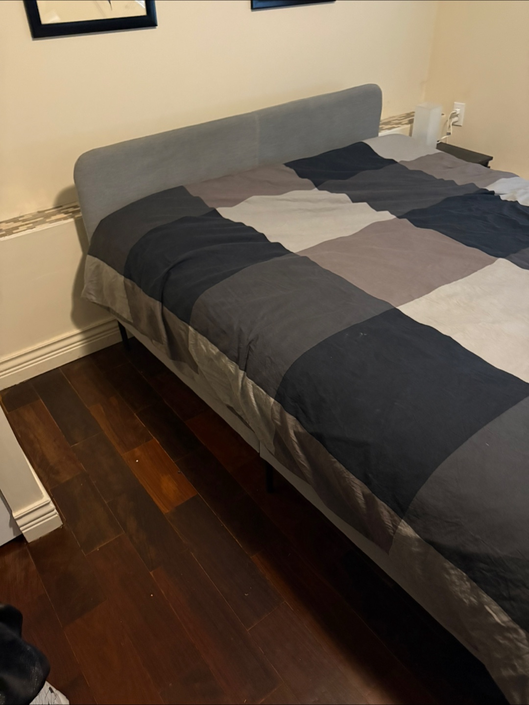 Queen Size Bed Frame - bedding not included