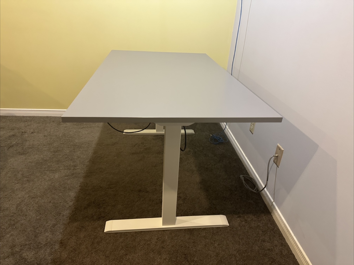 Desk sit/stand - Grey and white - photo 2