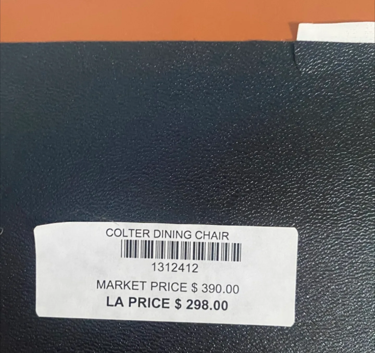 Colter Leather Chair -  Beautiful Terracotta Color image indicator(2)