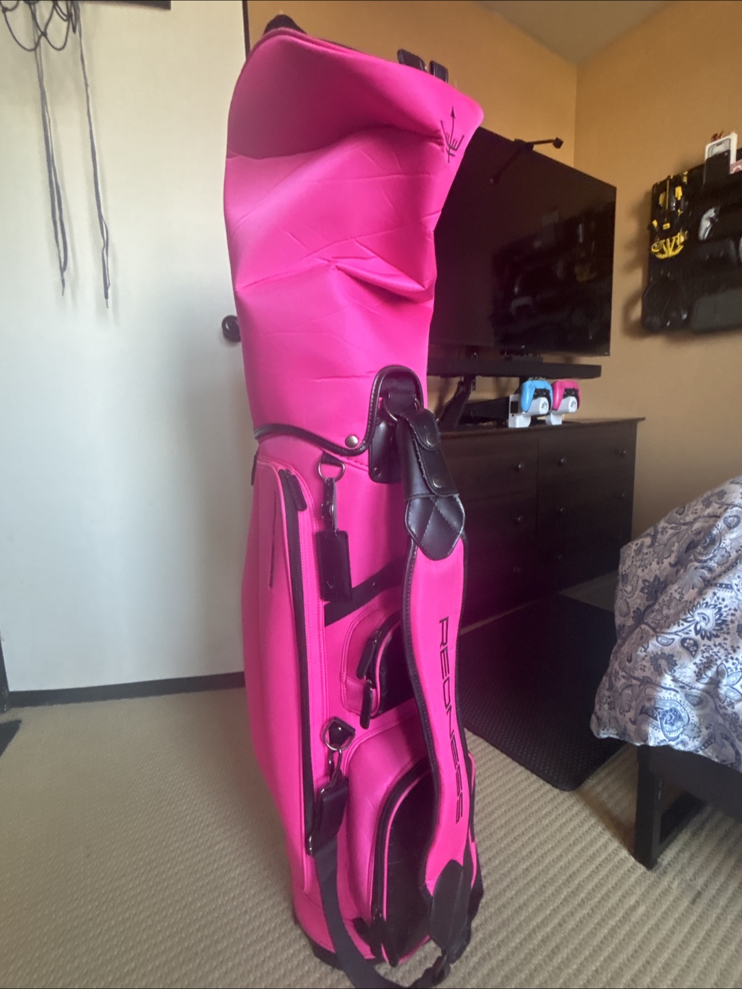 Redness by George Spirits Pink Golf Bag