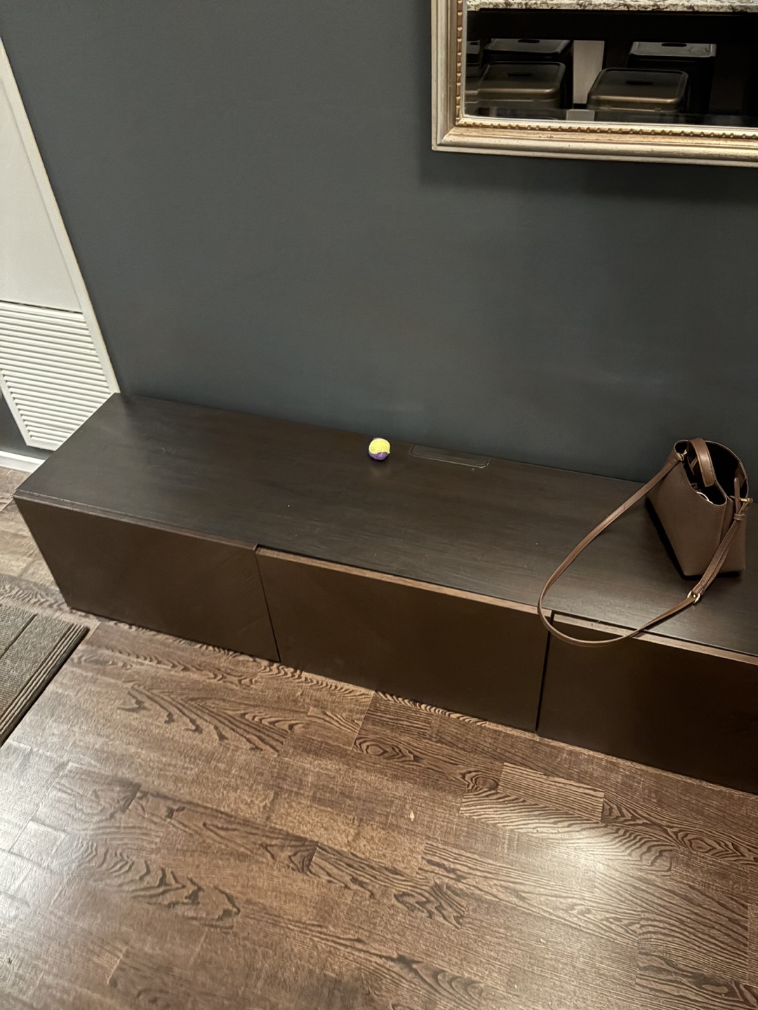 Dark Brown Media Console IKEA beats