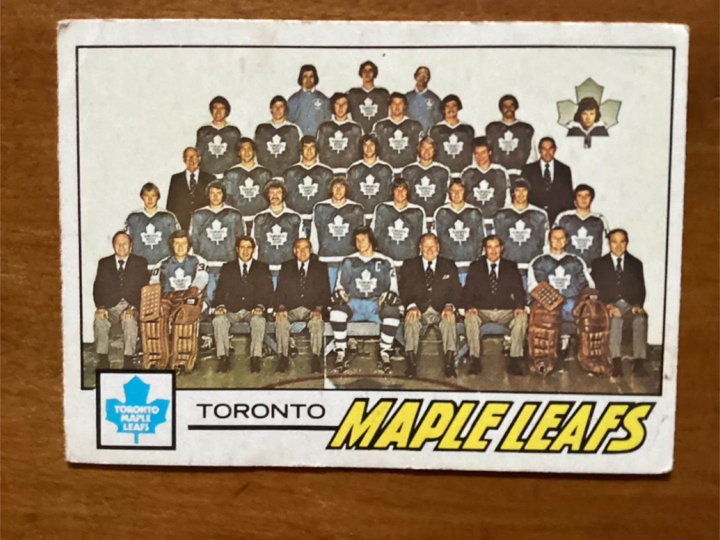 1977-78 TORONTO MAPLE LEAFS Checklist Card #86 ! thumbnail