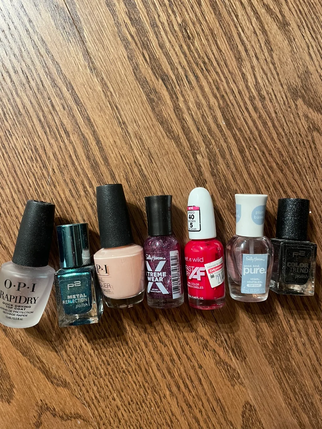 Mixed Nail Polish Lot - OPI, Sally Hansen, Wet n Wild thumbnail