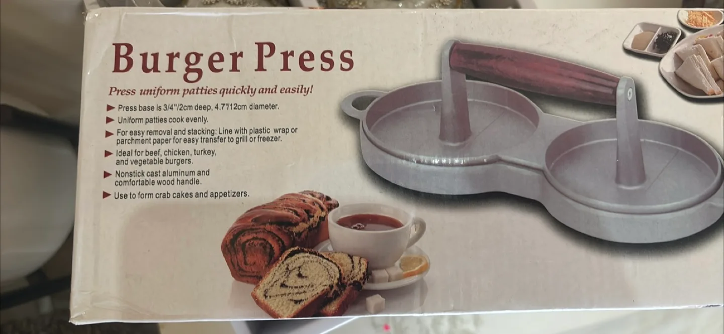 Burger Press - Uniform Patties Quickly! thumbnail