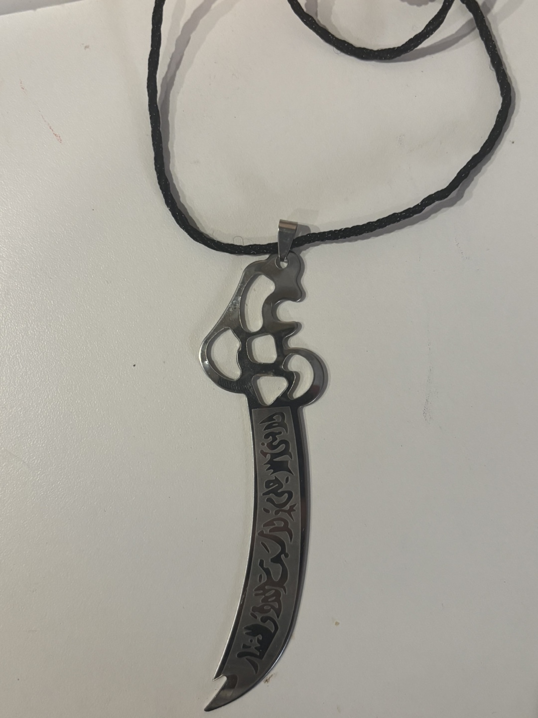 Large Sword Pendant Necklace - photo 3